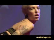 public girl fisting on showstage 5/16