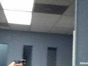 Hot blonde Nikita Von James films herself 12/16