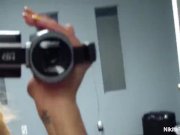 Hot blonde Nikita Von James films herself 2/16