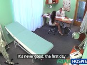 FakeHospital Doctor fucks his sexy nurse 2/16