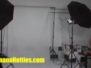 Chubby teen shows her big boobies at casting 10/16