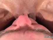 Ebony domme facesitting an old man 6/16