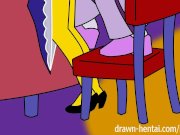 Simpsons Porn - Marge and Artie afterparty 12/16