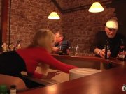 Old turists fuck hussy american girl in a bar 2/16