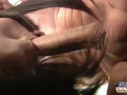 Easy thin chick jabs 2 old poles in her holes 9/16