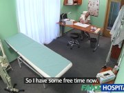 FakeHospital Brunette nurse gives patient sex 1/16