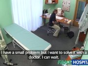 FakeHospital Brunette nurse gives patient sex 3/16