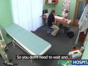 FakeHospital Brunette nurse gives patient sex 4/16