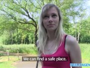 PublicAgent Blonde student fucks a stranger 5/16