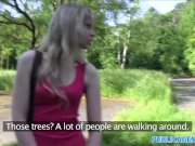 PublicAgent Blonde student fucks a stranger 7/16