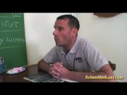 Lustful schoolgirl learns about fuck 1/16