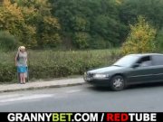 Old blonde slut gets screwed 1/16