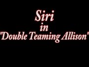 RedHead Siri Double Team Allison With Strapon 1/16