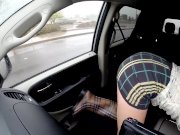 DriverXXX - Public pickup leads to cum covere 6/16