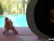 Behind the scenes with Nicole and Cherie 3/16