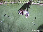 Latina Slut gets Banged on the Golf Course 5/16