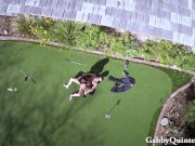 Latina Slut gets Banged on the Golf Course 6/16