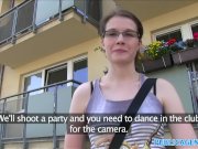 PublicAgent Glasses babe fucks in bathroom 4/16