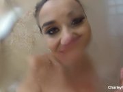 Charley showers after a hard day's work 13/16