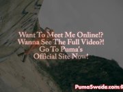 Puma Swede Spreading Pussy in the Desert! 16/16