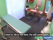 FakeHospital Nurse gets a mouthful of cum 1/16