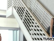 TUSHY Natural Brunette Anna Morna Tries Anal 3/16