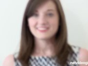 Netvideogirls - Lauren's first creampie 1/16