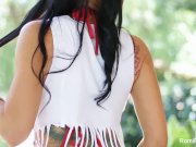 Hot and wet summer fun with Romi and Abigail 5/16