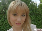 All Internal Hot blonde teases with her body 5/16