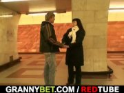 Busty bitch is picked up and doggystyled 4/16