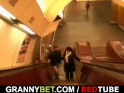 Busty bitch is picked up and doggystyled 5/16