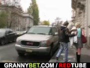 Granny prostitute pleases him 8/16