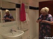 Blonde old granny is doggystyle fucked 5/16