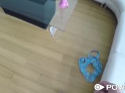 POVD - Guy watches Brooke Myers use dildo 6/16