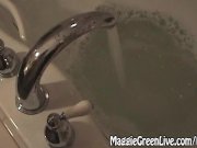Busty Dirty Girl Maggie Green Get Soaking Wet 1/16