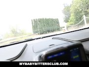 Petite Baby Sitter Caught Masturbating 1/16