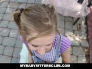 Petite Baby Sitter Caught Masturbating 6/16