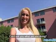 PublicAgent Slim blonde cheats on hubby 2/16