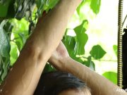 Brunette babe Abigail Mac takes a shower 12/16