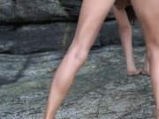 Nude beauty outdoors compilation