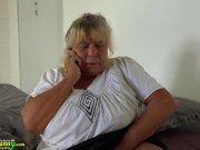 Old lesbian grandma masturbating pussy 2/16