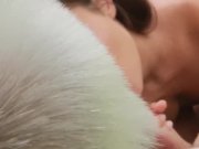 Perverse teeen tease old man and fuck 7/16