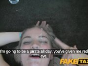 FakeTaxi Cabby has beginners luck on blonde 16/16