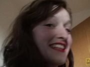 Dominatrix whipped, throated, & fucked doggy 2/16