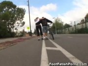 Jogging Ends With Foot Fetish Action 5/16