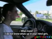 Girlfriends Three babes outdoor fun part one 1/16