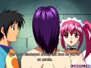 Hentai waitress gets fondled and fingered 12/16