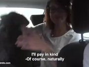 MILF does handjob, BJ and fucks in taxi 16/16