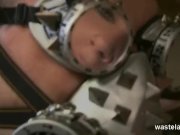 Electro play and pegging for bound sex slave 14/16