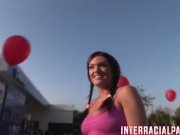 Alyssa gets busy with a couple of jungle brot 4/16